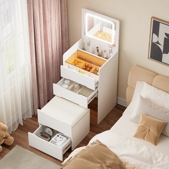 Glowdrop Makeup Vanity Dresser