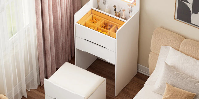 Glowdrop Makeup Vanity Dresser