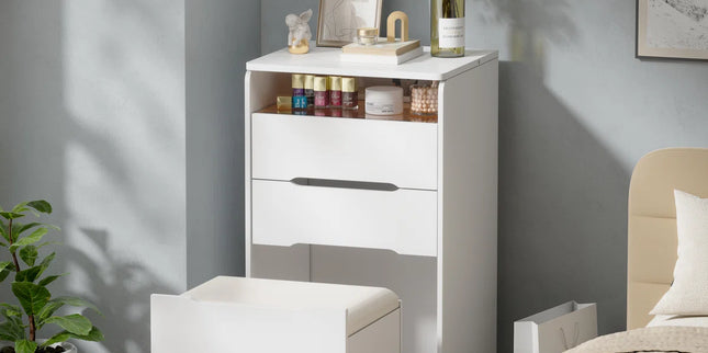 Glowdrop Makeup Vanity Dresser