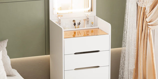Glowdrop Makeup Vanity Dresser