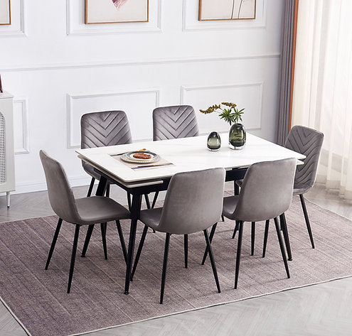 Rome Extendable dining table Set