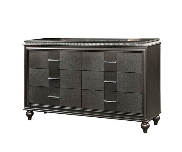 gun metal dresser Acme Cargo Dresser, Gunmetal Finish