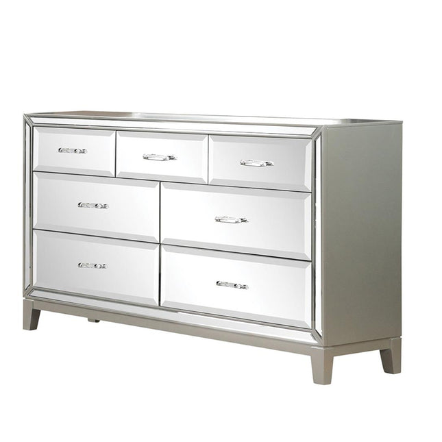 1191 Harmony Dresser in Silver