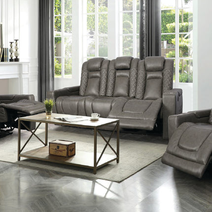 L2775-INOX Power recliner sleek design