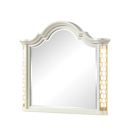 1291 Jasmine Mirror in Beige