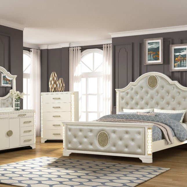 1291 Jasmine King Bedroom Set
