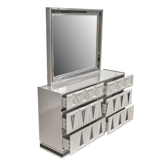 1741 Lavita Dresser in Gray