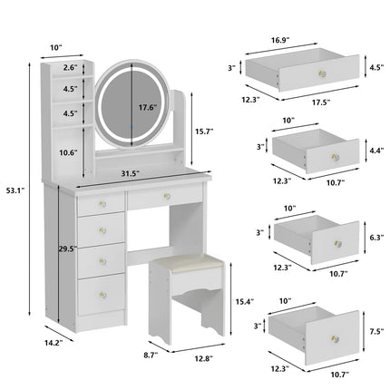 Novanest Vanity Dressing Set
