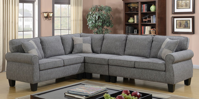 Grey Sectional C-5351
