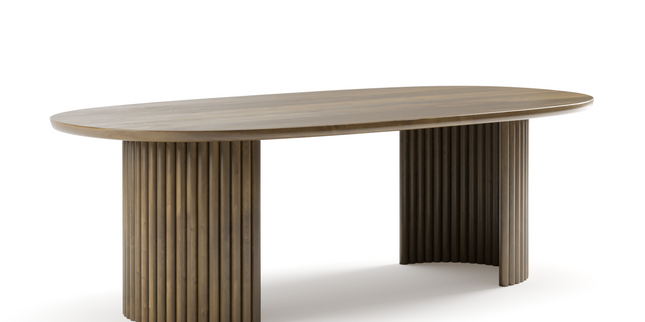 Odilia Dining Table in Walnut