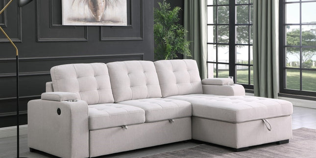 Lennox Sectional Sofa Sleeper bed 69623