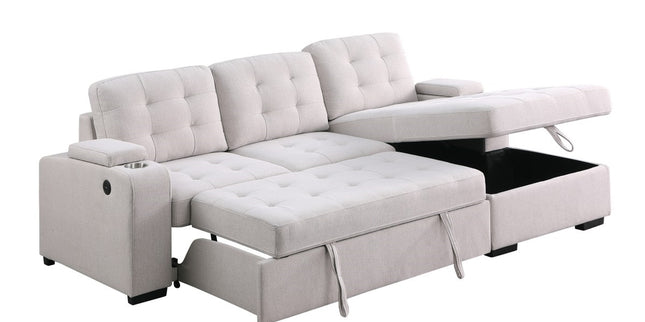 Lennox Sectional Sofa Sleeper bed 69623