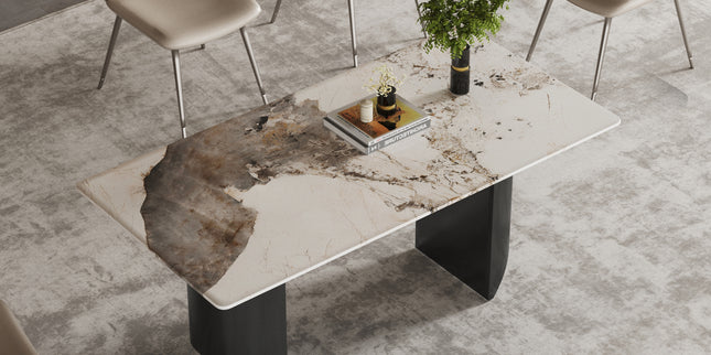 Lunara Marble Dining Table