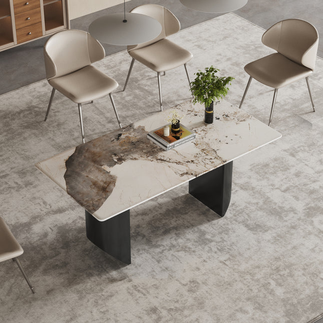 Lunara Marble Dining Table