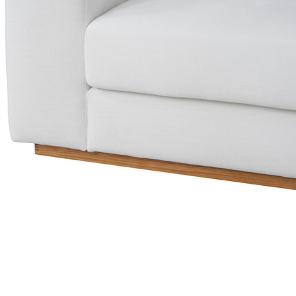 Minimalist Modern Sherpa Sectional Loveseat AF-SF018WE