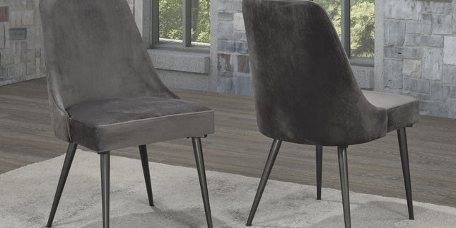 XA682 GR Dining Chair Set of 2